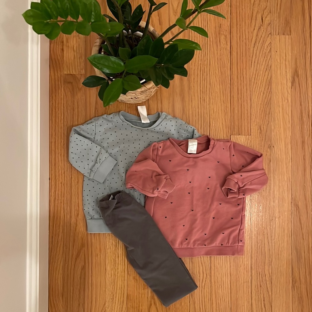 H&M 18 Month Sweatshirt Bundle